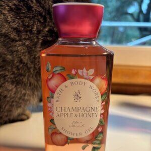Bath and body works champagne apple & honey shower gel NEW 10 oz